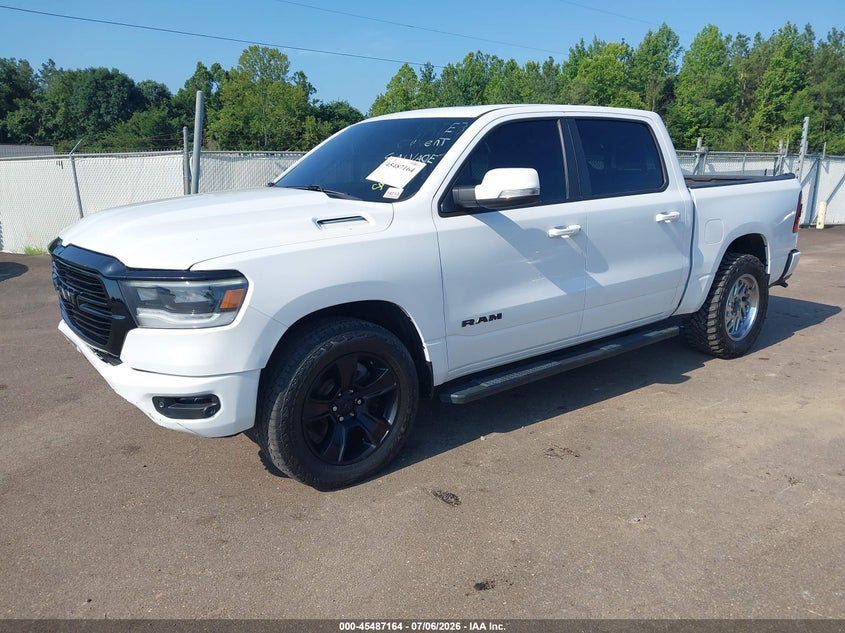 Vin: 1c6srfft3ln369954, lot: 45985339, ram 1500 big horn  4x4 5'7 box 20202