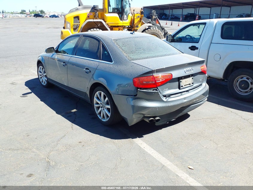 Vin: wauefafl2dn023491, lot: 45985340, audi a4 2.0t premium 20133