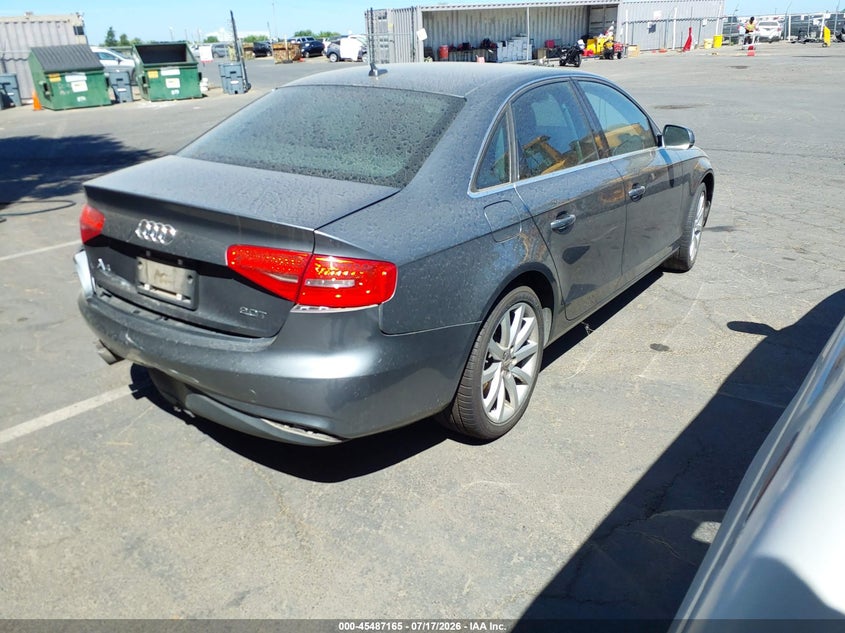 Vin: wauefafl2dn023491, lot: 45985340, audi a4 2.0t premium 20134