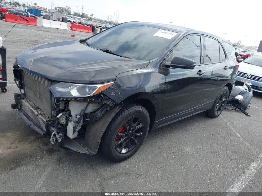 2019 Chevrolet Equinox, Front End, IAAI, VIN 3GNAXSEV8KL401440 — photo 2