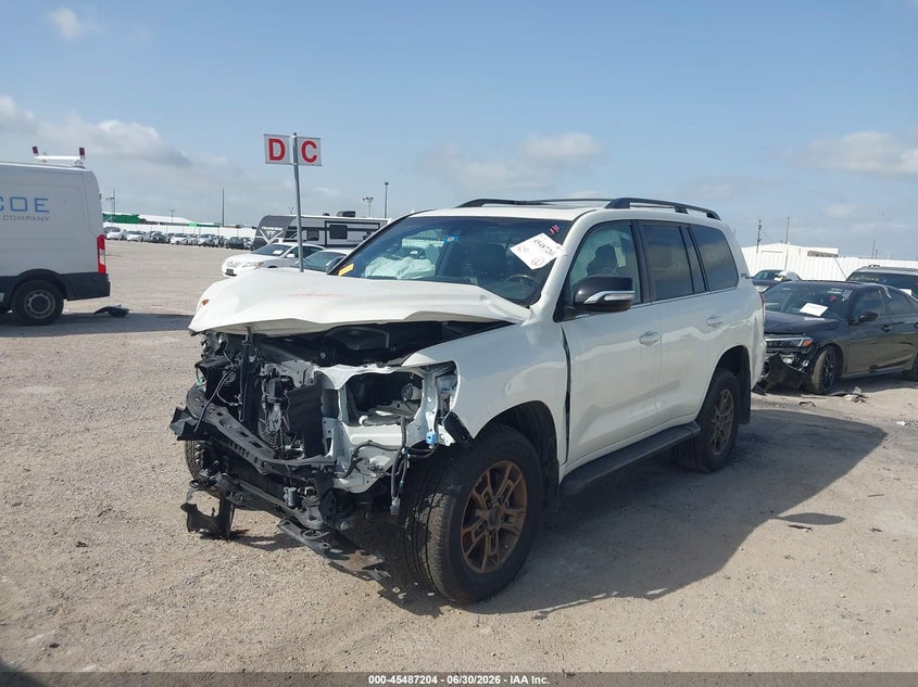 2020 Toyota Land Cruiser Heritage Edition VIN: JTMCY7AJ6L4086577 Lot: 45487204