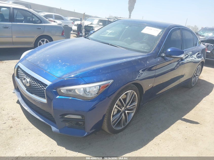 2017 Infiniti Q50, Вилучене, IAAI, VIN JN1EV7APXHM735703 — фото 2