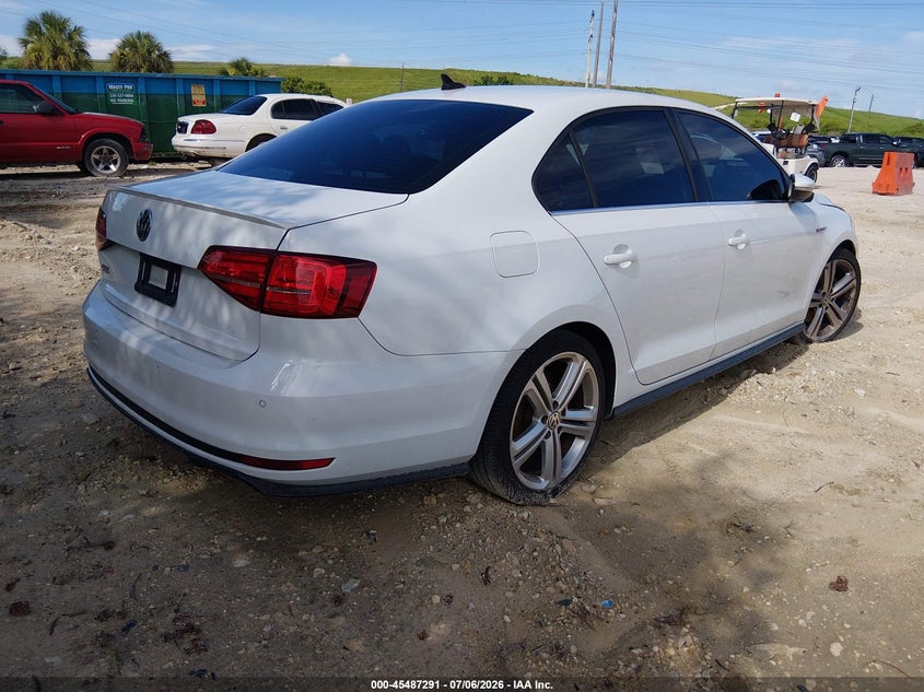 2017 VOLKSWAGEN JETTA SEDAN 2.0L I-4 DI, DOHC, VVT, TURBO, 210HP