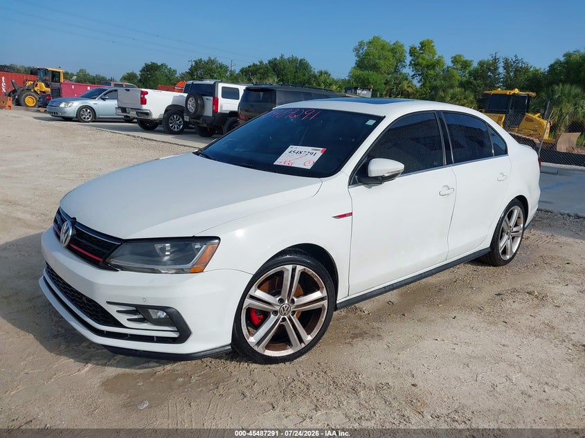 2017 VOLKSWAGEN JETTA SEDAN 2.0L I-4 DI, DOHC, VVT, TURBO, 210HP