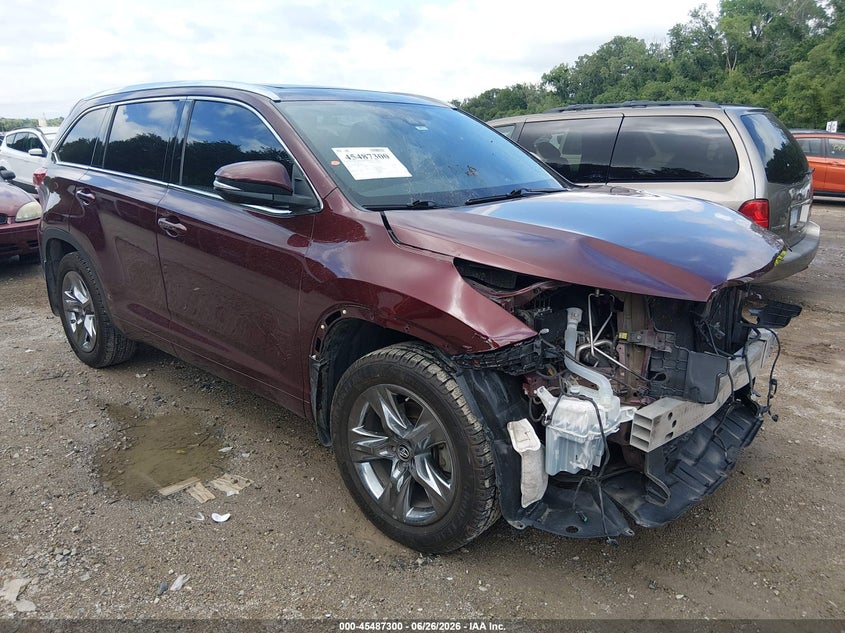 2017 Toyota Highlander Limited Platinum