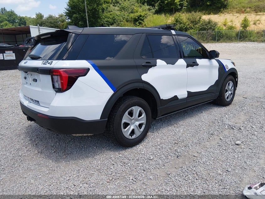 Vin: 1fm5k8ab2sgb21889, lot: 45985546, ford police interceptor utility 20254