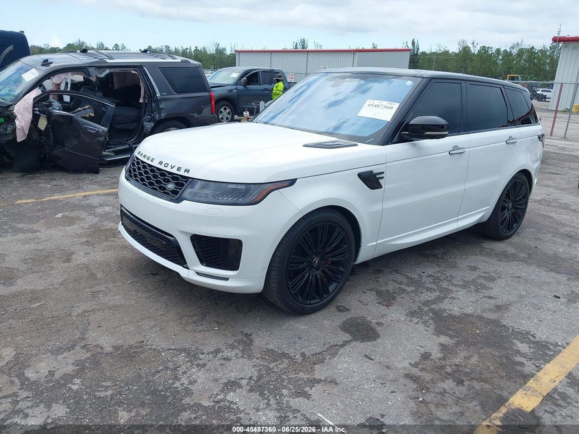 Vin: salwv2se1na244301, lot: 45985557, land rover range rover sport autobiography 20222