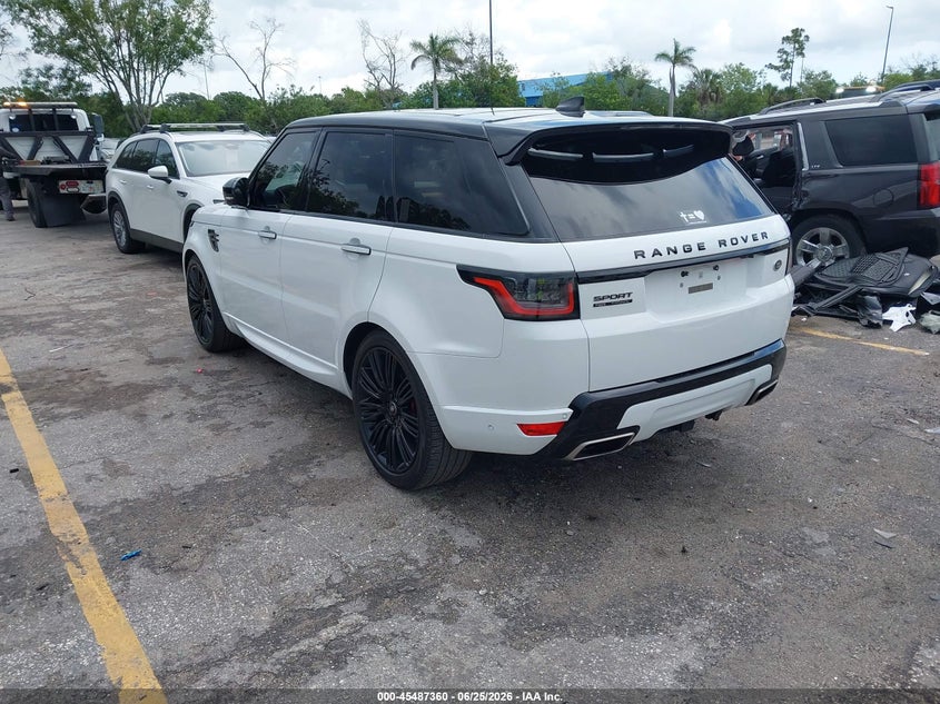 2022 Land Rover Range Rover Sport Autobiography VIN: SALWV2SE1NA244301 Lot: 45487360