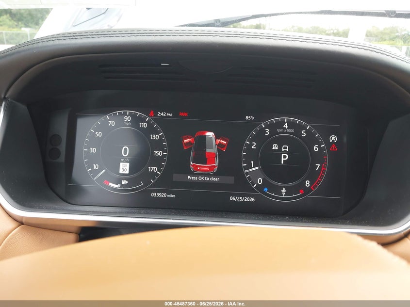 2022 Land Rover Range Rover Sport Autobiography VIN: SALWV2SE1NA244301 Lot: 45487360
