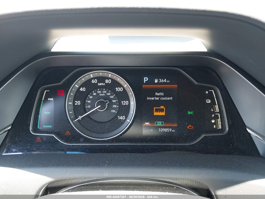 2020 Hyundai Ioniq Hybrid Blue VIN: KMHC65LC6LU231105 Lot: 45487381