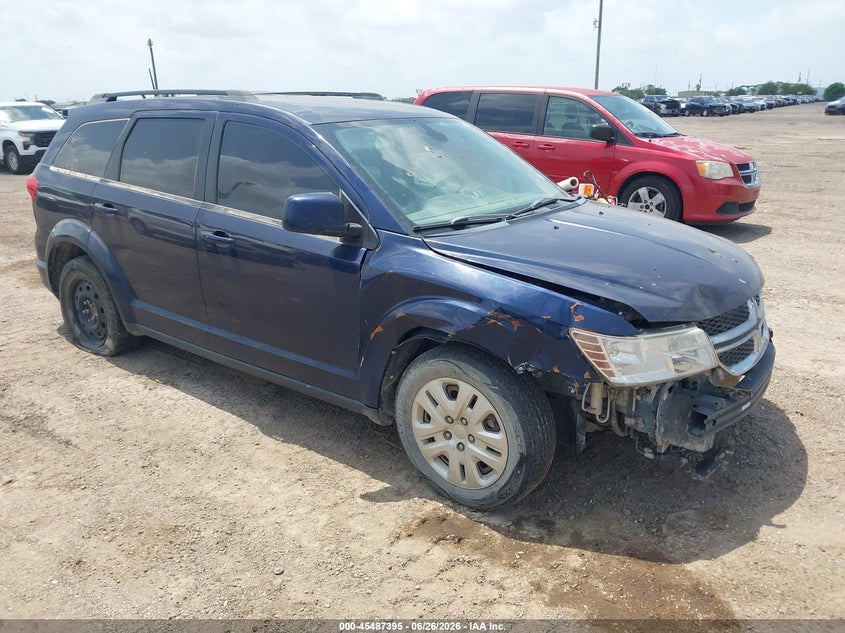 2019 Dodge Journey Se, Front, IAAI, VIN 3C4PDCBBXKT804072