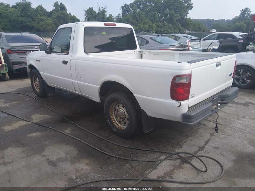 2001 FORD RANGER TRUCK 2.5L I-4 119HP