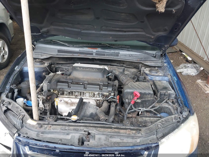2007 Kia Spectra Ex VIN: KNAFE121975378951 Lot: 45487411