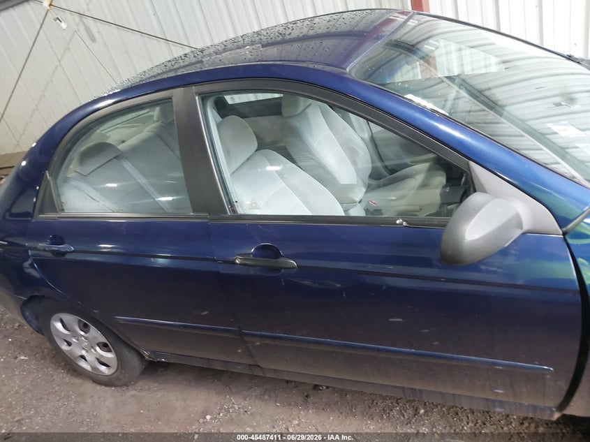 2007 Kia Spectra Ex VIN: KNAFE121975378951 Lot: 45487411