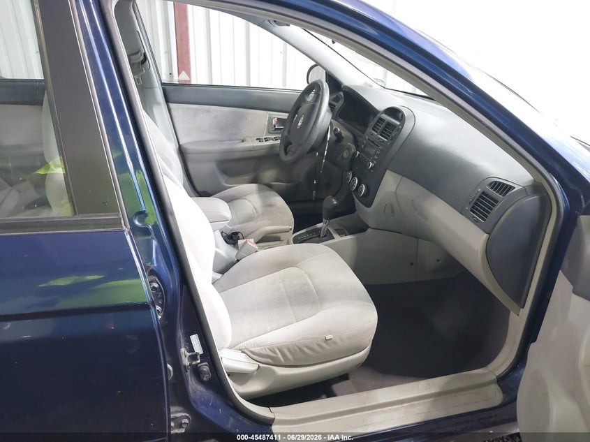 2007 KIA SPECTRA SEDAN 2.0L I-4 DOHC, VVT, 138HP