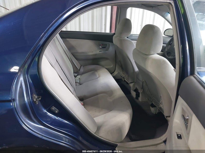 2007 Kia Spectra Ex VIN: KNAFE121975378951 Lot: 45487411
