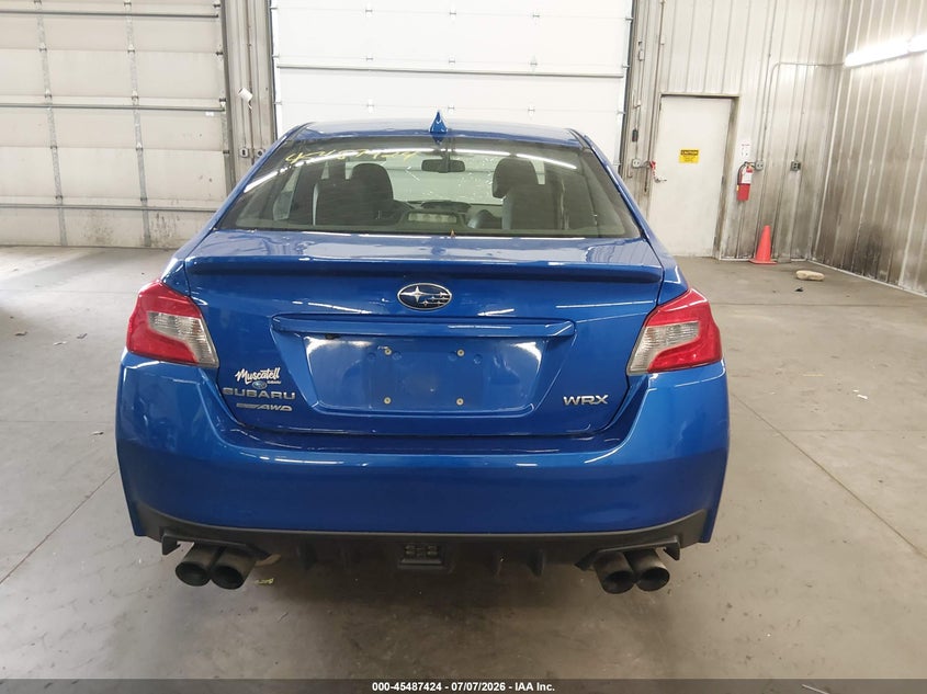 2015 Subaru Wrx Limited VIN: JF1VA1G64F9822037 Lot: 45487424