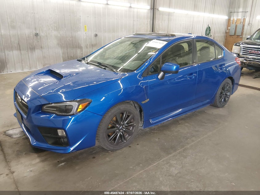 Vin: jf1va1g64f9822037, lot: 45985621, subaru wrx limited 20152