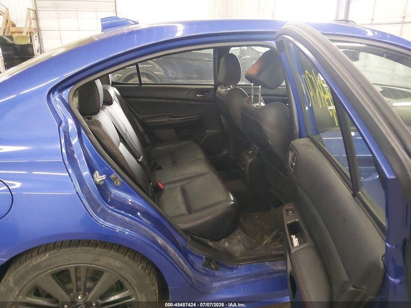 2015 Subaru Wrx Limited VIN: JF1VA1G64F9822037 Lot: 45487424