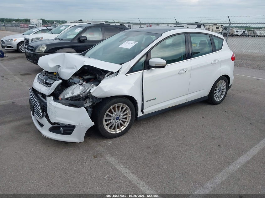 Vin: 1fadp5bu2dl509656, lot: 45985639, ford c-max hybrid sel 20132