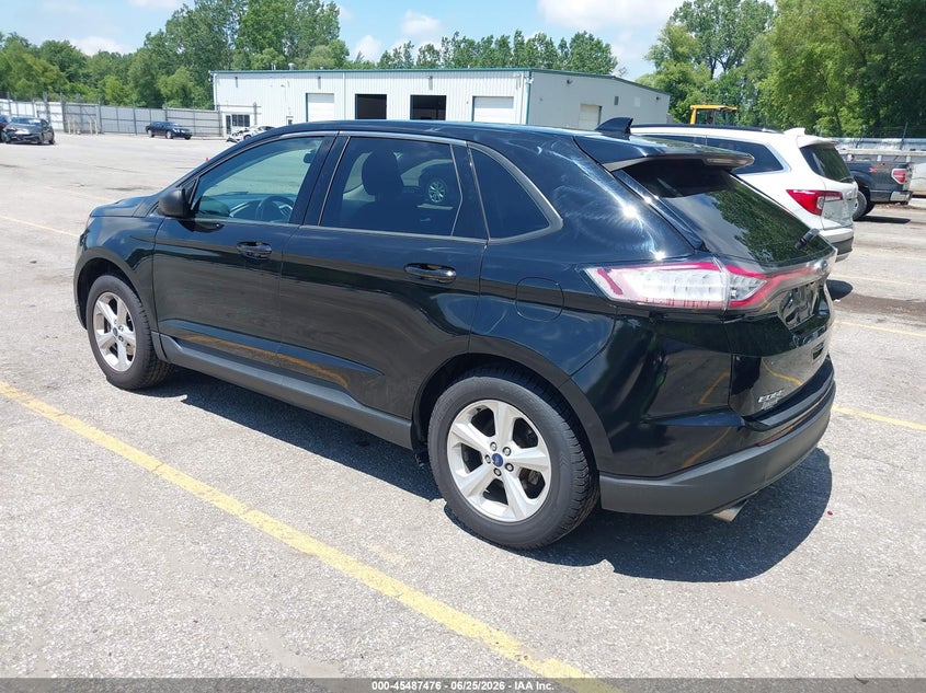 Vin: 2fmpk3g97jbb96125, lot: 45985673, ford edge se 20183