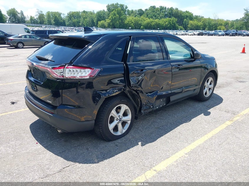 Vin: 2fmpk3g97jbb96125, lot: 45985673, ford edge se 20184
