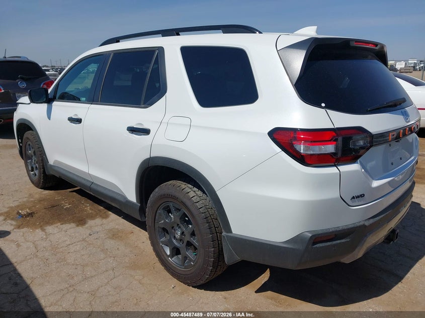 Vin: 5fnyg1h67tb024699, lot: 45985686, honda pilot trailsport 20263