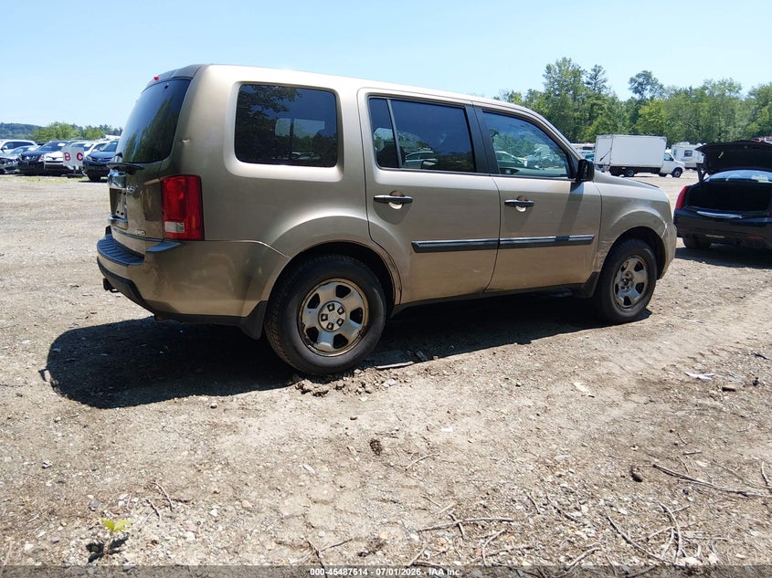 HONDA PILOT 2011 VIN 5FNYF4H25BB033319