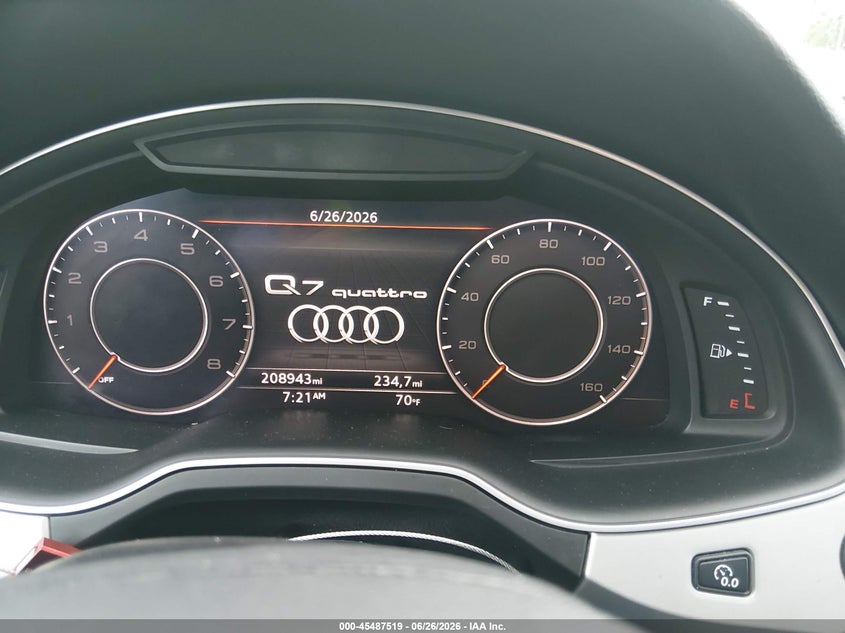AUDI Q7 2019 VIN WA1LHAF79KD025677
