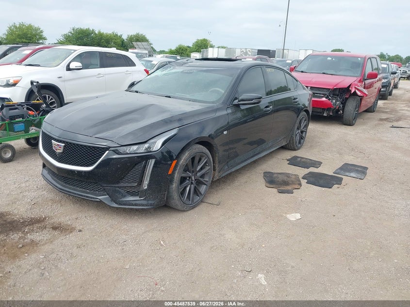 Vin: 1g6dp5rk5l0102206, lot: 45985736, cadillac ct5 sport 20202