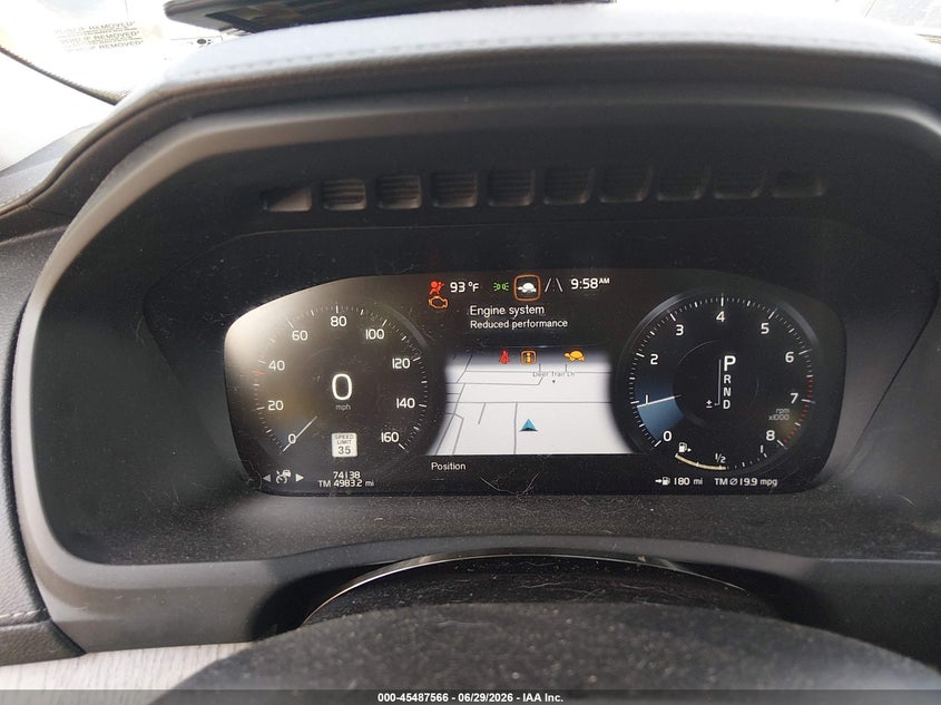2021 VOLVO XC90 SPORT UTILITY VEHICLE 2.0L I-4 DI, DOHC, VVT, TURBO/SUPERCHARGER, 316HP