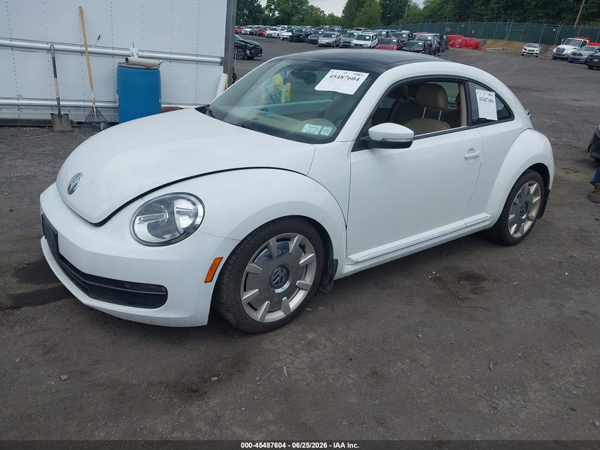 Vin: 3vwj17at5gm628319, lot: 45985801, volkswagen beetle 1.8t sel 20162