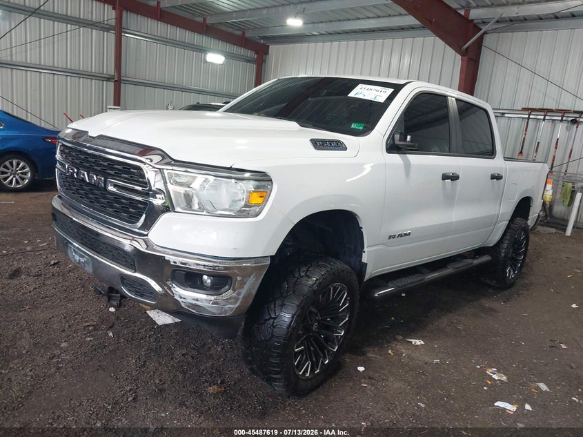 Vin: 1c6srfft1rn181281, lot: 45985816, ram 1500 big horn  4x4 5'7 box 20242