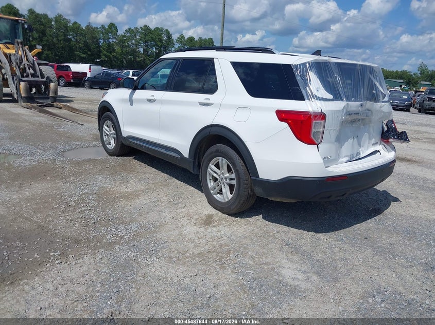 Vin: 1fmsk8dh6mgb35560, lot: 45985841, ford explorer xlt 20213