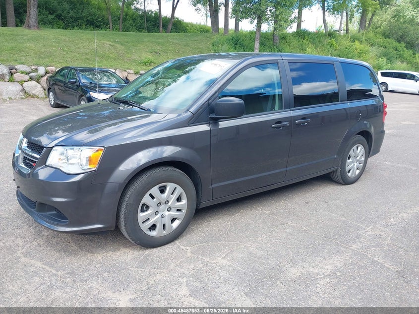 Vin: 2c4rdgbg0jr296403, lot: 45985850, dodge grand caravan se 20182