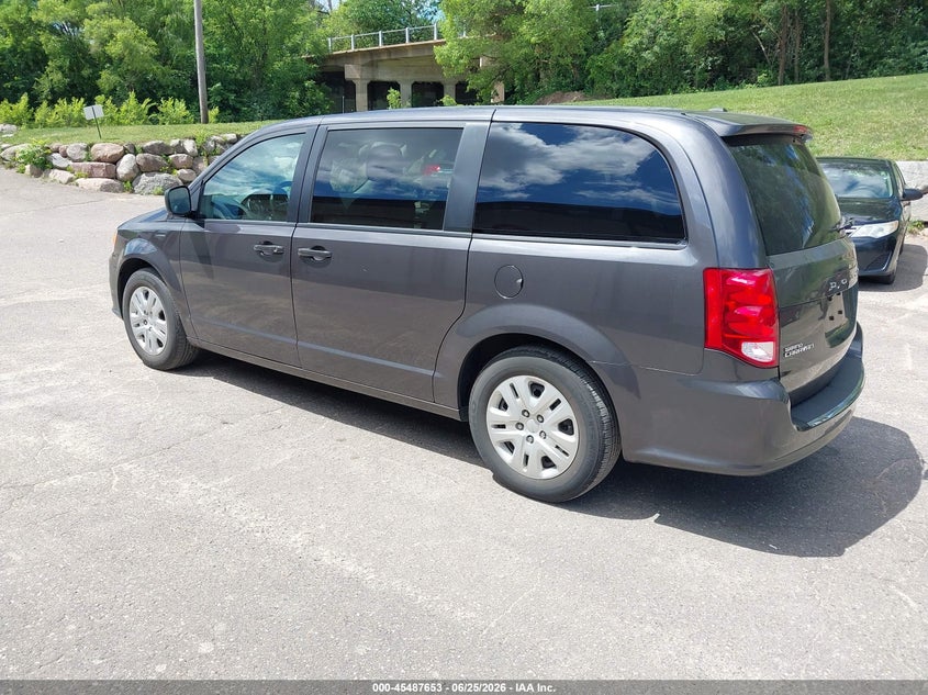 Vin: 2c4rdgbg0jr296403, lot: 45985850, dodge grand caravan se 20183