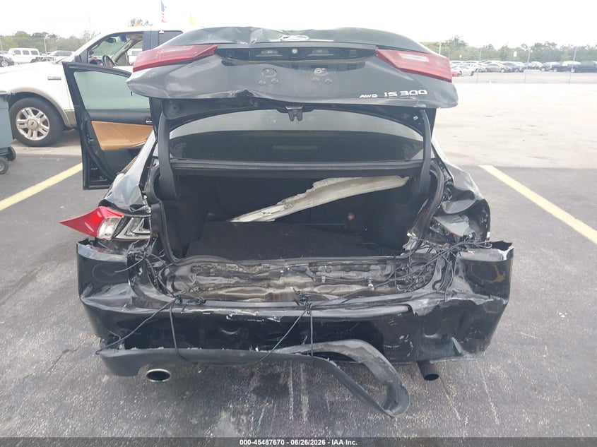 2016 LEXUS IS 300 auction photo 6