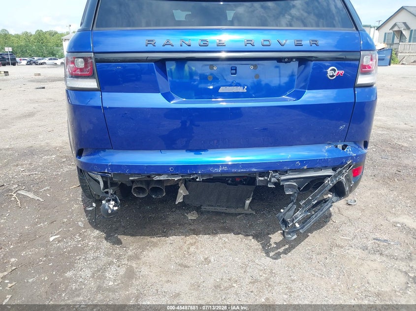 2016 Land Rover Range Rover Sport 5.0L V8 Supercharged Svr VIN: SALWZ2EF6GA114882 Lot: 45487681