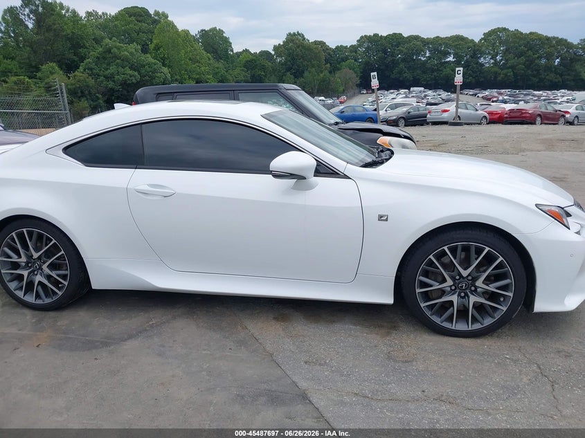 2015 Lexus Rc 350 VIN: JTHHE5BC9F5011226 Lot: 45487697
