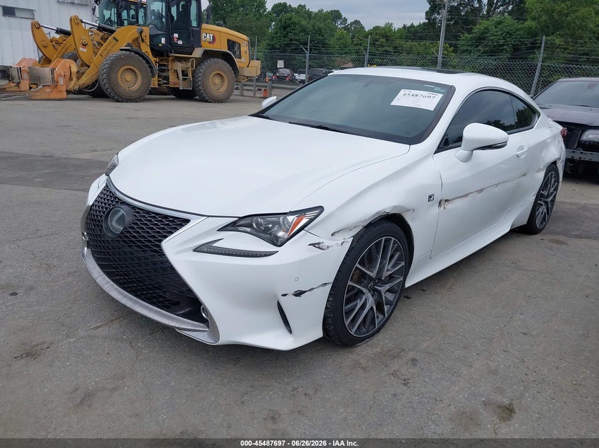Vin: jthhe5bc9f5011226, lot: 45985894, lexus rc 350 20152