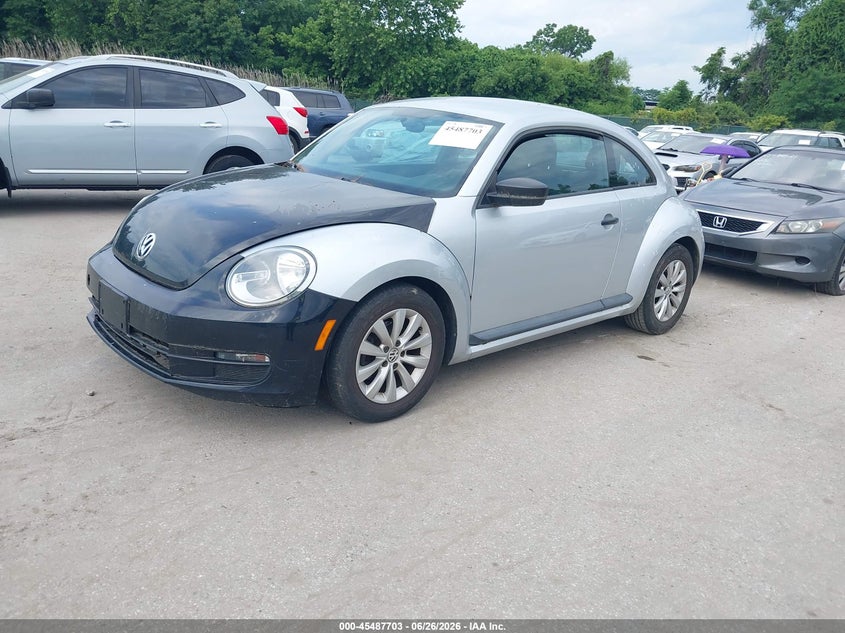 2014 Volkswagen Beetle 2.5l Entry 3VWFP7AT1EM606206 photo 1