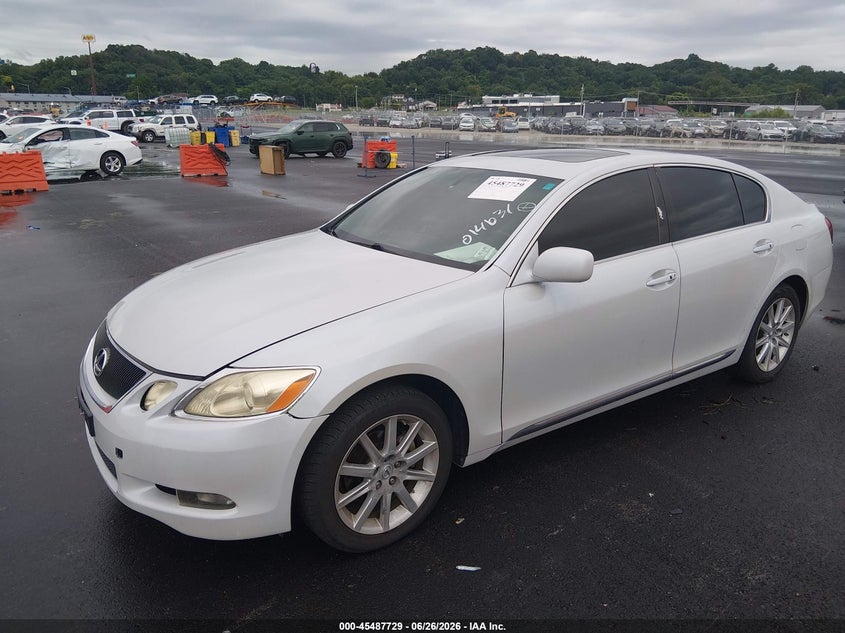 2006 Lexus GS 300, Rear, IAAI, VIN JTHCH96S160014631 — photo 2