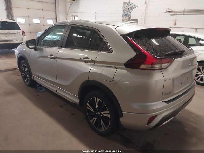 Vin: ja4atwaa8pz043488, lot: 45985947, mitsubishi eclipse cross se s-awc/sel s-awc 20233
