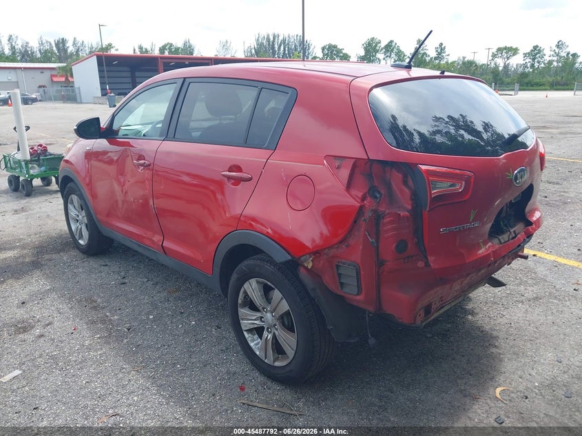 2013 KIA SPORTAGE auction photo 3
