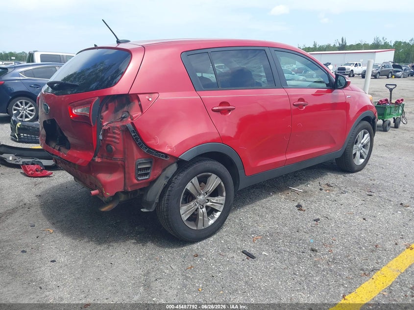 2013 KIA SPORTAGE auction photo 4