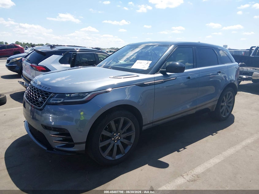 Vin: salyk2ex0la263806, lot: 45985995, land rover range rover velar p250 r-dynamic s 20202