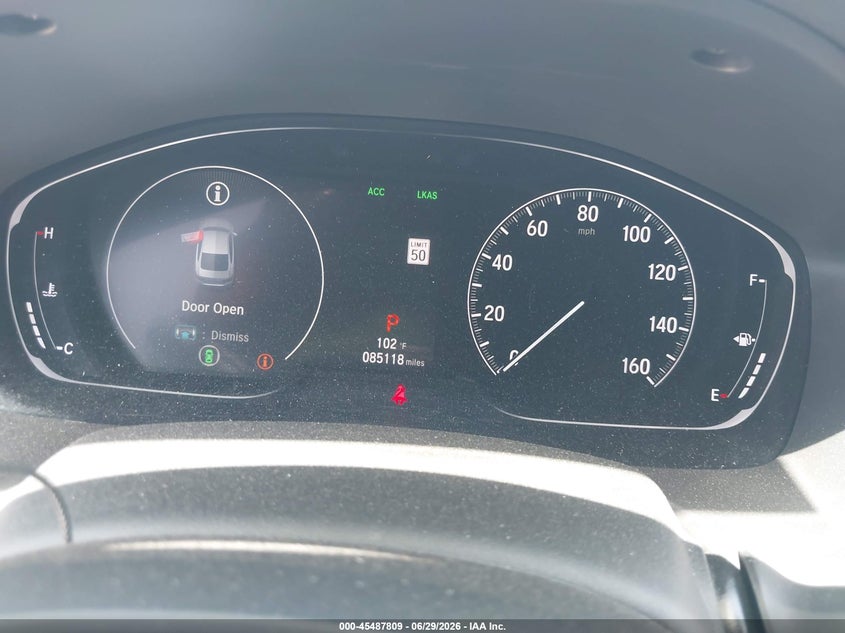 2018 HONDA ACCORD auction photo 7