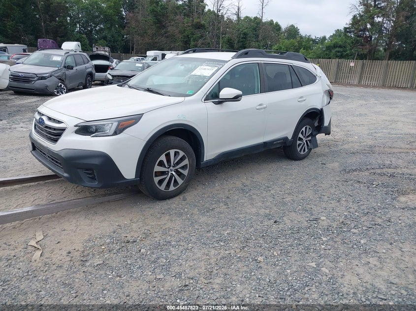 Vin: 4s4btadc7n3254591, lot: 45986020, subaru outback premium 20222