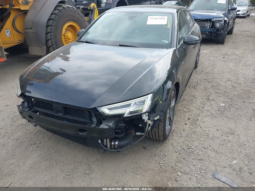Vin: wauenaf47ja207775, lot: 45986057, audi a4 2.0t premium/2.0t tech premium 20182