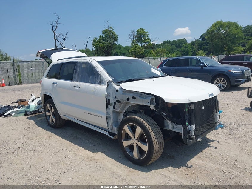 Vin: 1c4rjecg0gc368777, lot: 45986072, jeep grand cherokee overland 20161